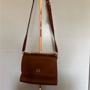 Coach Brown Leather Crossbody Bag